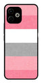 Pink Pattern Metal Mobile Case for Infinix Hot 40i   (Design No -23)