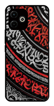 Qalander Art Metal Mobile Case for Infinix Hot 40i