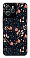 Floral Pattern Metal Mobile Case for Infinix Hot 40   (Design No -10)