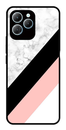 Marble Design Metal Mobile Case for Infinix Hot 40