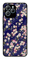 Flower Design Metal Mobile Case for Infinix Hot 40 Pro   (Design No -25)