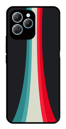 Modern Art Colorful Metal Mobile Case for Infinix Hot 40