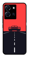 Car Lover Metal Mobile Case for Infinix Note 30 5G   (Design No -21)
