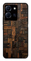 Alphabets Metal Mobile Case for Infinix Note 30 4G   (Design No -32)