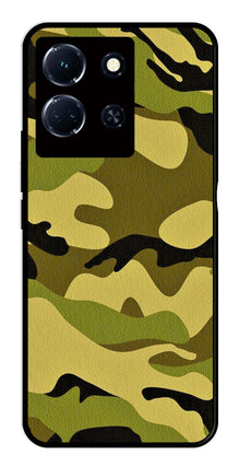 Army Pattern Metal Mobile Case for Infinix Note 30 4G
