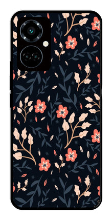Floral Pattern Metal Mobile Case for Tecno Camon 19 Pro 5G