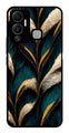 Feathers Metal Mobile Case for Infinix Hot 12 Play   (Design No -30)