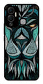 Lion Pattern Metal Mobile Case for Infinix Hot 12 Play   (Design No -40)