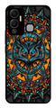 Owl Pattern Metal Mobile Case for Infinix Hot 12 Play   (Design No -42)