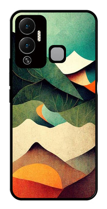 MultiColor Pattern Metal Mobile Case for Infinix Hot 12 Play