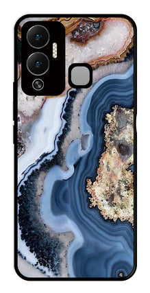Marble Design Metal Mobile Case for Infinix Hot 12 Play