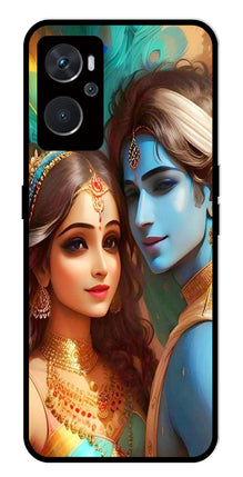 Lord Radha Krishna Metal Mobile Case for Oppo A36 4G