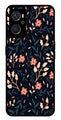 Floral Pattern Metal Mobile Case for Oppo A36 4G   (Design No -10)