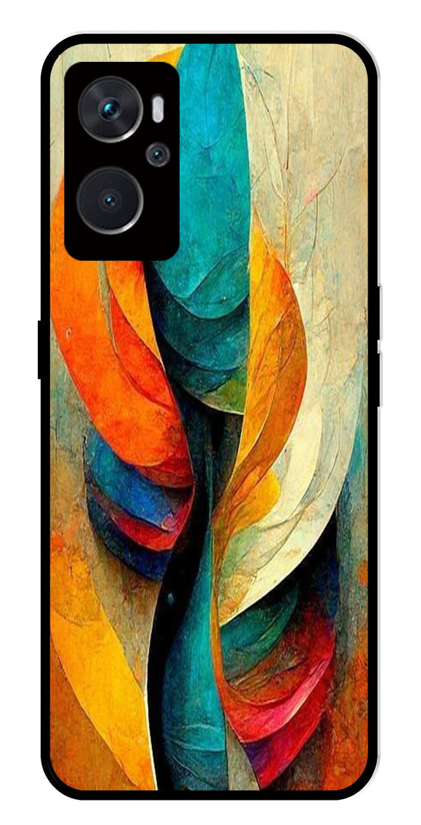 Modern Art Metal Mobile Case for Oppo A36 4G   (Design No -11)