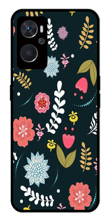 Floral Pattern2 Metal Mobile Case for Oppo A36 4G