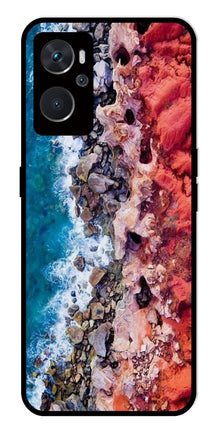 Sea Shore Metal Mobile Case for Oppo A36 4G