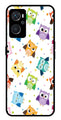 Owls Pattern Metal Mobile Case for Oppo A36 4G   (Design No -20)