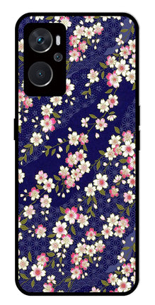 Flower Design Metal Mobile Case for Oppo A36 4G