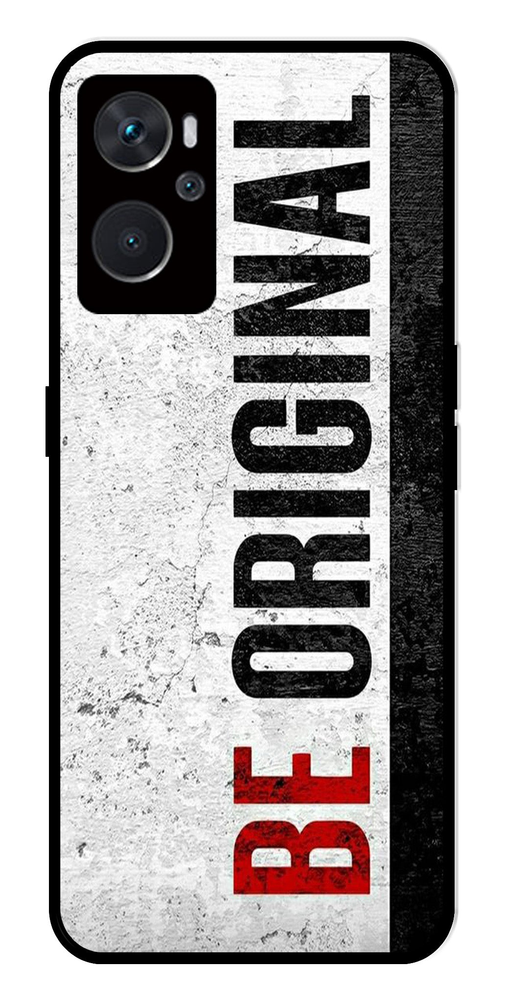 Be Original Metal Mobile Case for Oppo A36 4G   (Design No -38)