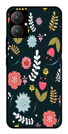 Floral Pattern2 Metal Mobile Case for Poco M6 5G