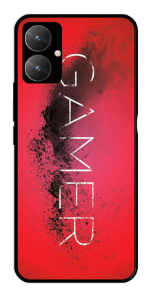 Gamer Pattern Metal Mobile Case for Poco M6 5G