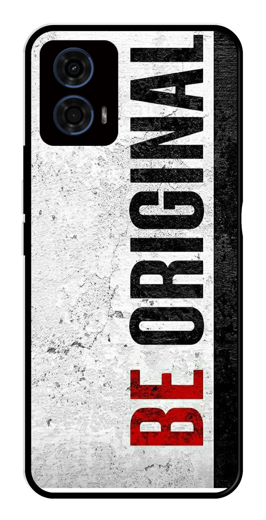 Be Original Metal Mobile Case for Moto G24   (Design No -38)
