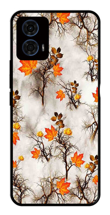 Autumn leaves Metal Mobile Case for Moto G24 Pro
