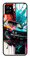 Vintage Car Metal Mobile Case for Moto G32   (Design No -29)