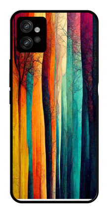Modern Art Colorful Metal Mobile Case for Moto G32