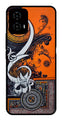 Qalander Art Metal Mobile Case for Moto G34   (Design No -16)