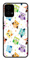 Owls Pattern Metal Mobile Case for Moto G34   (Design No -20)