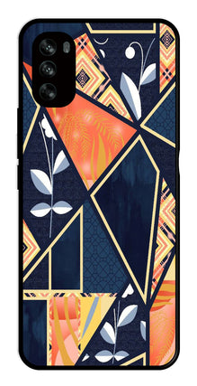 Marble Design Metal Mobile Case for Moto G62