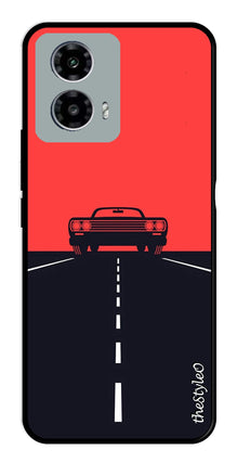 Owls Pattern Metal Mobile Case for Moto G13