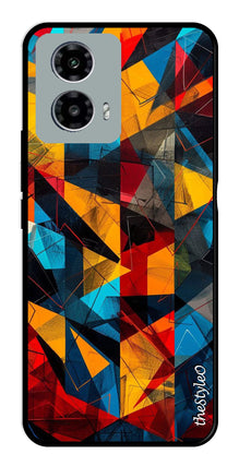Abstract Art Metal Mobile Case for Moto G13