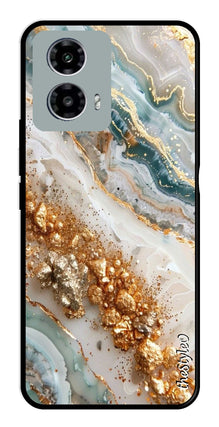 Marble Design Metal Mobile Case for Moto G13