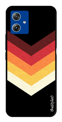 MultiColor Arrow Metal Mobile Case for Moto G14