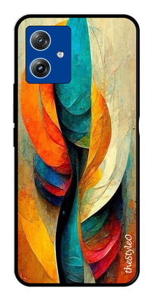 Modern Art Metal Mobile Case for Moto G14