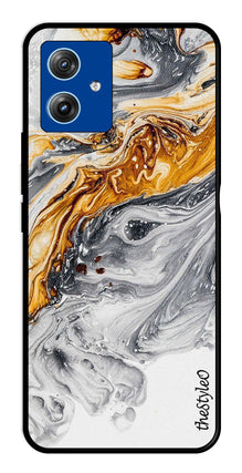 Army Pattern Metal Mobile Case for Moto G14