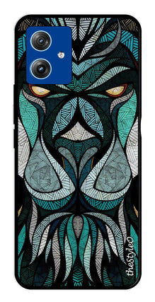 Muted Rainbow Metal Mobile Case for Moto G14