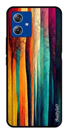 Marble Design Metal Mobile Case for Moto G14