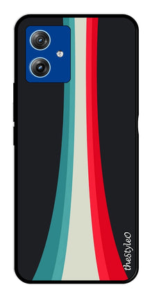 Modern Art Colorful Metal Mobile Case for Moto G14