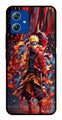 Anime-2 Metal Mobile Case for Moto G14 (Design No -64)