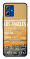 Los Angeles Metal Mobile Case for Moto G14 (Design No -68)