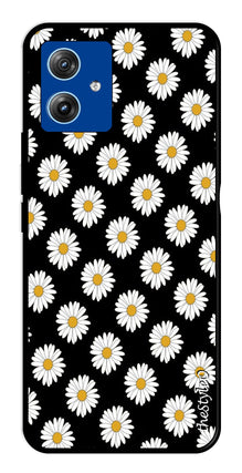 Daisy Flower Metal Mobile Case for Moto G14