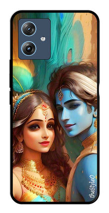 Lord Radha Krishna Metal Mobile Case for Moto G64 5G