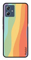 Muted Rainbow Metal Mobile Case for Moto G64 5G (Design No -02)