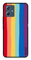 Rainbow MultiColor Metal Mobile Case for Moto G64 5G (Design No -03)