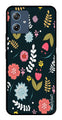 Floral Pattern2 Metal Mobile Case for Moto G64 5G (Design No -12)