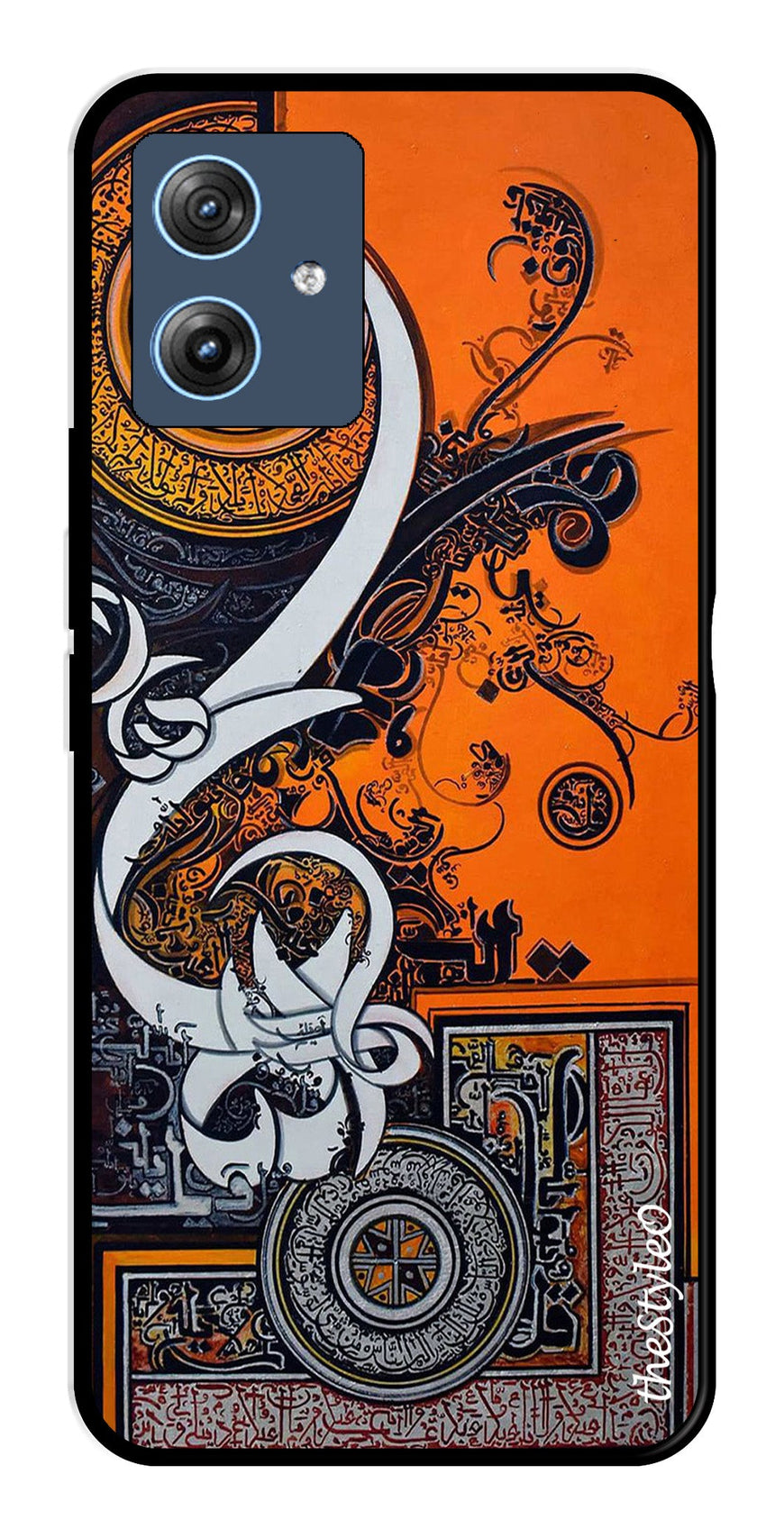 Oum Design Metal Mobile Case for Moto G64 5G (Design No -15)