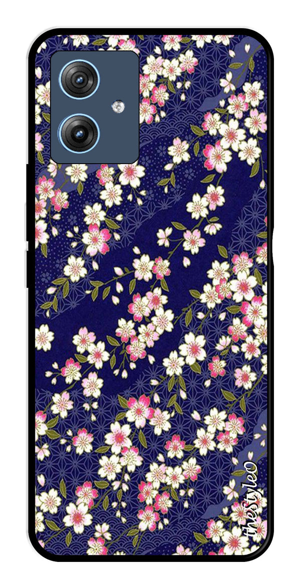 Marble Design Metal Mobile Case for Moto G64 5G (Design No -24)